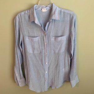 Club Monaco Light Blue Button Down